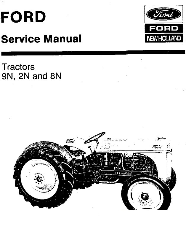 Ford 8n Service Manual Pdf Download